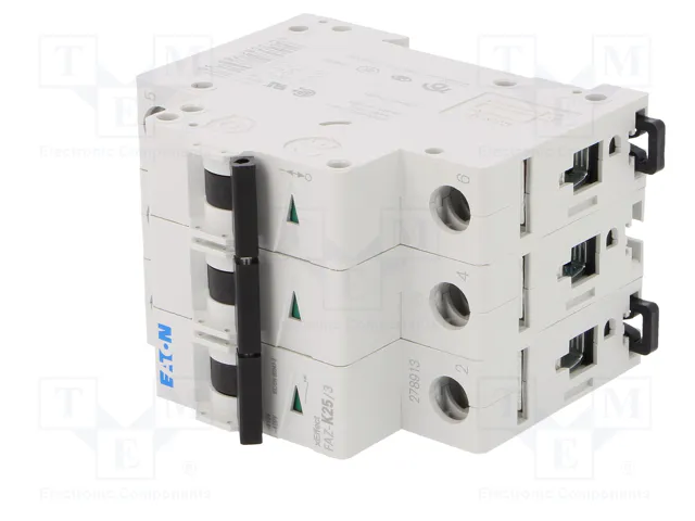 EATON ELECTRIC FAZ-K25/3 Interruptor magnetotérmico 3 polos 25A 15kA