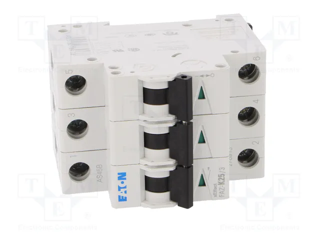 EATON ELECTRIC FAZ-K25/3 Interruptor magnetotérmico 3 polos 25A 15kA
