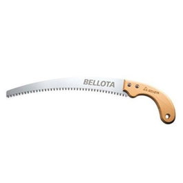 BELLOTA Serrucho Curvo de Poda de Acero con Mango de Madera
