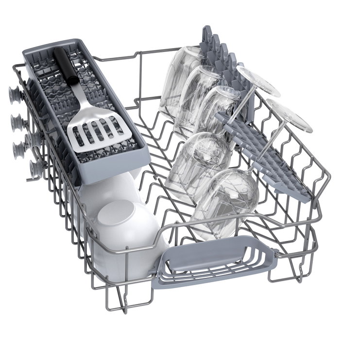 Bosch SPI2IKS10E Serie 2 Lavavajillas Semi Integrado 45 cm Acero Inoxidable