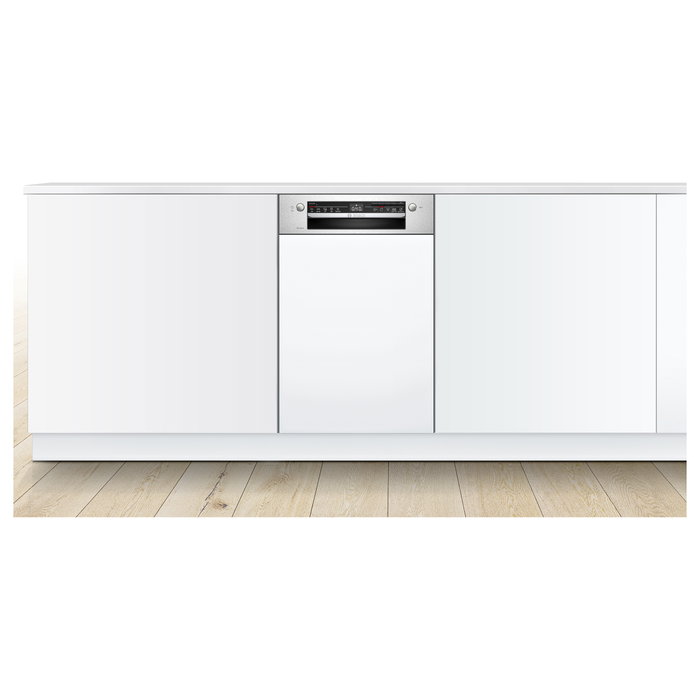 Bosch SPI2IKS10E Serie 2 Lavavajillas Semi Integrado 45 cm Acero Inoxidable