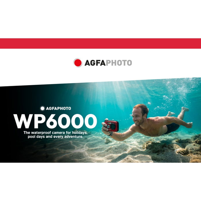 AgfaPhoto Realishot WP6000 Rojo/Negro AgfaPhoto Realishot WP6000 Rojo/Negro