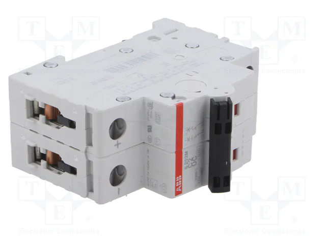 ABB S200M UC S202M-C2UC Interruptor Magnetotérmico 2A 2 Polos ABB S200M UC S202M-C2UC Interruptor Magnetotérmico 2A 2 Polos