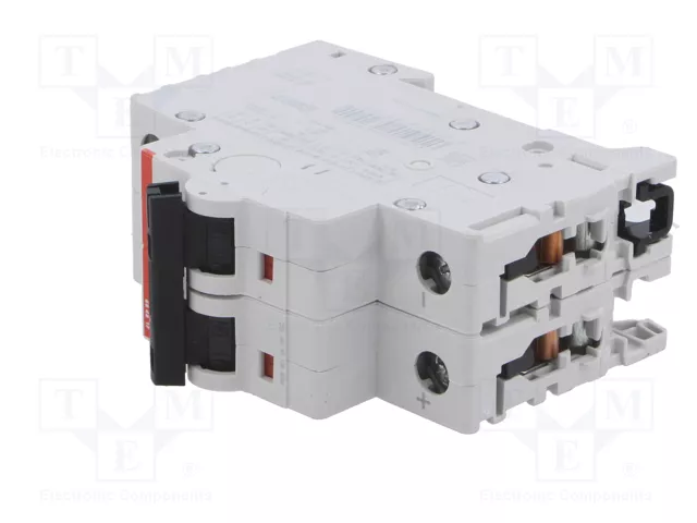 ABB S200M UC S202M-C2UC Interruptor Magnetotérmico 2A 2 Polos ABB S200M UC S202M-C2UC Interruptor Magnetotérmico 2A 2 Polos