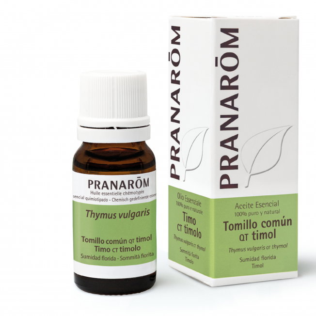 Pranarom Aceite Esencial de Tomillo Común qt Timol 10 ml Pranarom Aceite Esencial de Tomillo Común qt Timol 10 ml