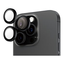 PanzerGlass PanzerGlass Hoops Black Camera Lens Protector para iPhone 16 Pro / Max