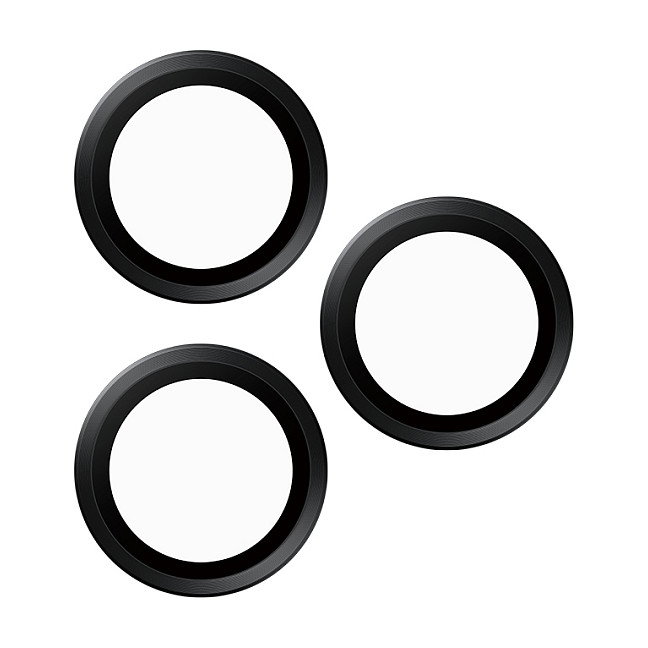 PanzerGlass PanzerGlass Hoops Black Camera Lens Protector para iPhone 16 Pro / Max