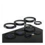 PanzerGlass PanzerGlass Hoops Black Camera Lens Protector para iPhone 16 Pro / Max