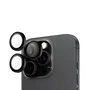 PanzerGlass Hoops Camera Lens Protector Black para iPhone 16 Pro y 16 Pro Max - Vidrio Templado, Aplicación en Seco, Resistente a Rayones y Golpes