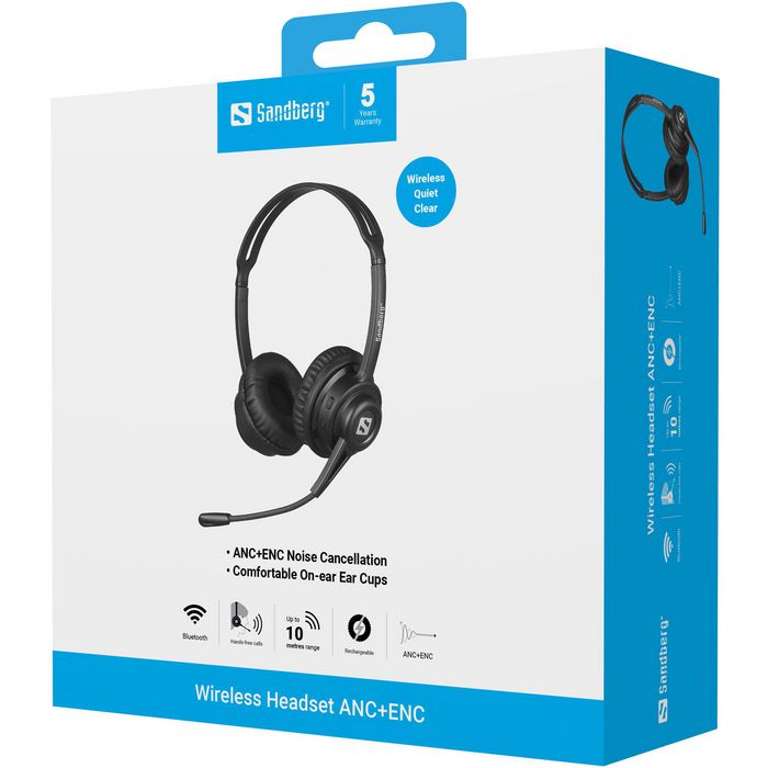 Sandberg 126-44 auriculares inalÁmbrico diadema mÚsica/uso diario bluetooth negro