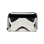 Loungefly Star Wars Stormtrooper Cartera de Cuero PU, Cartera de Personaje Licenciada Oficialmente, 15 x 10 cm