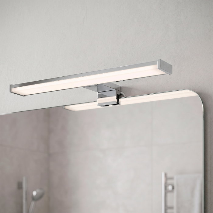 Aplique de Espejo LED 7W CCT (3000-4000-6000K) Cromado Aplique de Espejo LED 7W CCT (3000-4000-6000K) Cromado