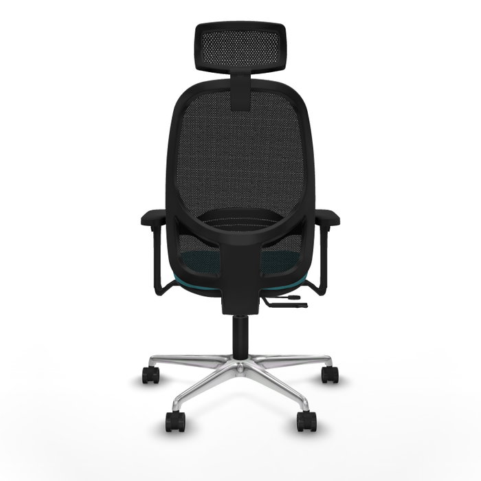 PIQUERAS Y CRESPO Silla de oficina Cilanco con mecanismo Sincro/Traslack, Turquesa y Negro PIQUERAS Y CRESPO Silla de oficina Cilanco con mecanismo Sincro/Traslack, Turquesa y Negro
