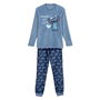 Cerdá Pijama Largo Coral Fleece Stitch Talla XL - Pijama de Invierno Abrigado