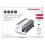 Thomson THO3513767310116 Convertidor de Tensión 12/220 V 300 W con Toma USB