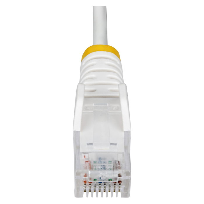 StarTech.com Cable de red Cat6 Slim Blanco 0,5 m N6PAT50CMWHS