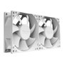 Tacens Pack de 2 Ventiladores AF8X2W Blanco de 80 mm