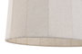 DKD Home Decor Lámpara de Techo Campana de Algodón y Hierro 50x50x70 cm
