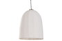 DKD Home Decor Lámpara de Techo Campana de Algodón y Hierro 50x50x70 cm