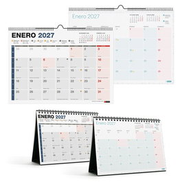 MIQUELRIUS Lote de 24 Calendarios de Escritorio Lovely&Completo 2027 Surtido