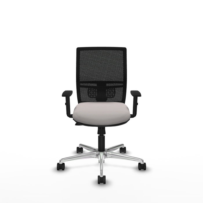 PIQUERAS Y CRESPO Silla de oficina Yunquera con mecanismo Sincro/Traslack Blanco/Negro PIQUERAS Y CRESPO Silla de oficina Yunquera con mecanismo Sincro/Traslack Blanco/Negro