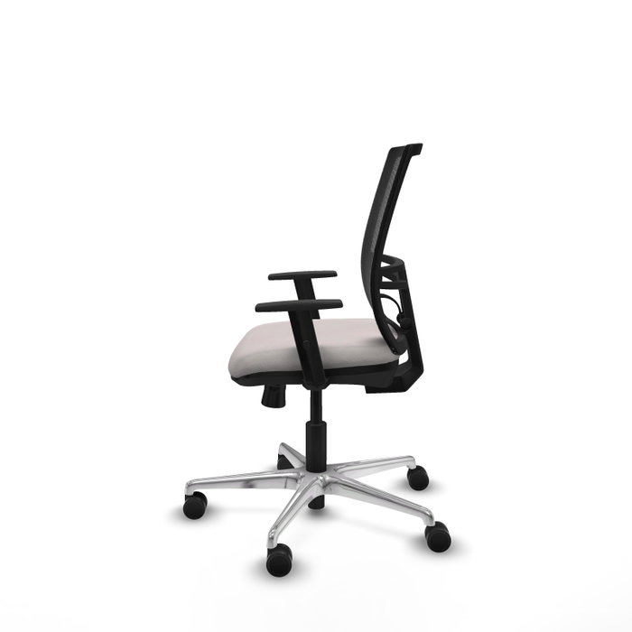 PIQUERAS Y CRESPO Silla de oficina Yunquera con mecanismo Sincro/Traslack Blanco/Negro PIQUERAS Y CRESPO Silla de oficina Yunquera con mecanismo Sincro/Traslack Blanco/Negro