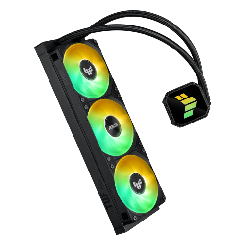 ASUS TUF GAMING LC III 360 ARGB Sistema Refrigeración Líquida 12 cm 3 Ventiladores Negro