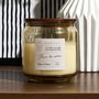 Home Deco Factory Vela Perfumada Tarro Cocooning Vidrio Tapa Pino Altura 9,6 cm