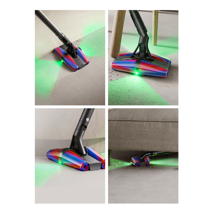 Dyson PencilVac Fluffycones Negro, Gris