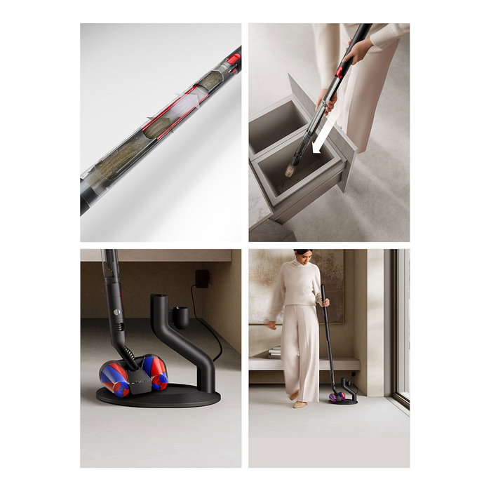 Dyson PencilVac Fluffycones Negro, Gris