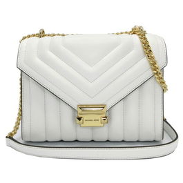 Bolso Bandolera Michael Kors Whitney Blanco 24 x 19 x 9 cm