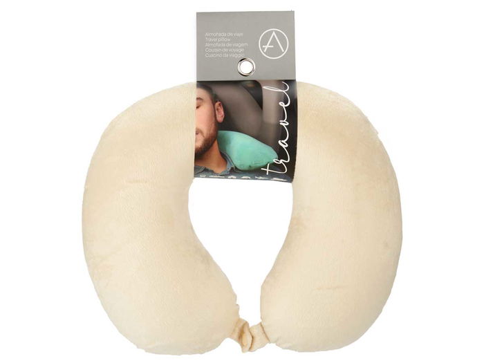 Arte Regal Cojín de Cuello para Viaje Colores Oscuros Surtidos 31x27.4x10 cm Poliéster con Memoria de Forma (Set de 16)