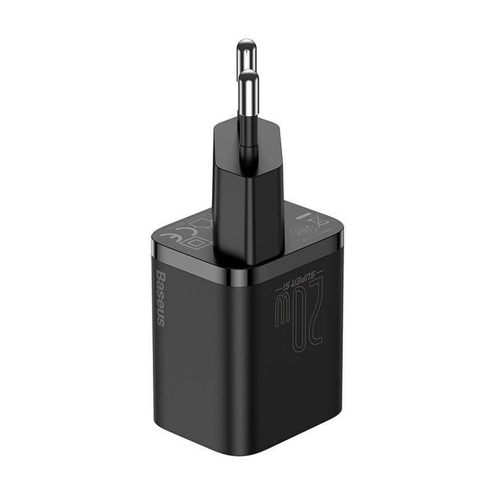 Baseus Super Si Quick Charger 1C 20W negro