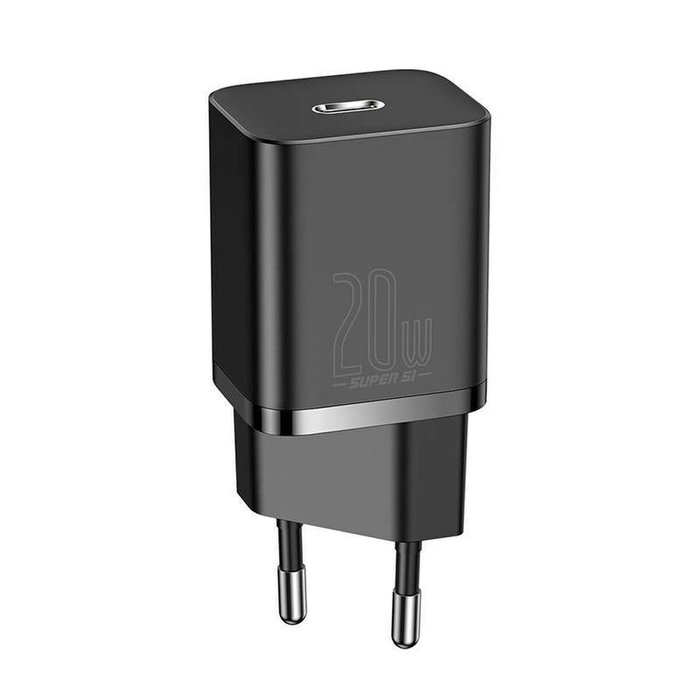 Baseus Super Si Quick Charger 1C 20W negro
