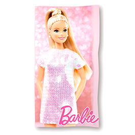 Barbie Toalla Microfibra 70x140cm 100% Polyester