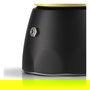 Bialetti ORZO EXPRESS Cafetera Italiana de Aluminio Negro y Amarillo para 2 Tazas