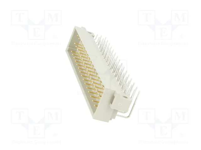 HARTING Conector de datos DIN 41612 de 48 pines, angulado 90°, THT HARTING Conector de datos DIN 41612 de 48 pines, angulado 90°, THT