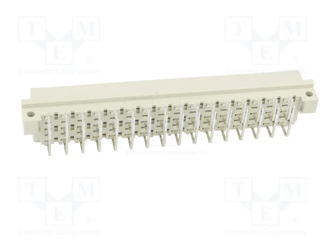 HARTING Conector de datos DIN 41612 de 48 pines, angulado 90°, THT HARTING Conector de datos DIN 41612 de 48 pines, angulado 90°, THT