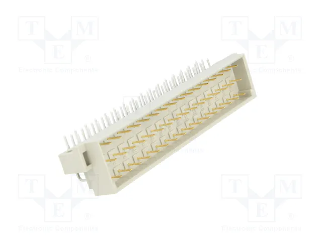 HARTING Conector de datos DIN 41612 de 48 pines, angulado 90°, THT HARTING Conector de datos DIN 41612 de 48 pines, angulado 90°, THT