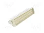 HARTING Conector de datos DIN 41612 de 48 pines, angulado 90°, THT