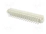 HARTING Conector de datos DIN 41612 de 48 pines, angulado 90°, THT