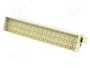 HARTING Conector de datos DIN 41612 de 48 pines, angulado 90°, THT