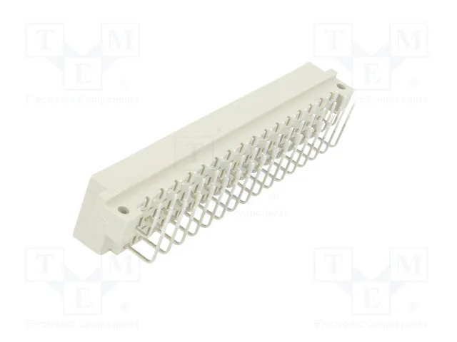HARTING Conector de datos DIN 41612 de 48 pines, angulado 90°, THT HARTING Conector de datos DIN 41612 de 48 pines, angulado 90°, THT