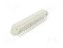 HARTING Conector de datos DIN 41612 de 48 pines, angulado 90°, THT