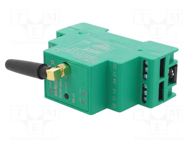 ZAMEL Controlador de 2-canales Smart Home SUPLA para raíl DIN ZAMEL Controlador de 2-canales Smart Home SUPLA para raíl DIN