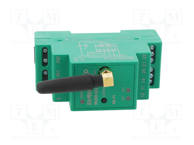 ZAMEL Controlador de 2-canales Smart Home SUPLA para raíl DIN ZAMEL Controlador de 2-canales Smart Home SUPLA para raíl DIN