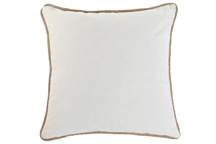 DKD Home Decor Cojín de Algodón Impreso 45x5x45 cm Pack de 2