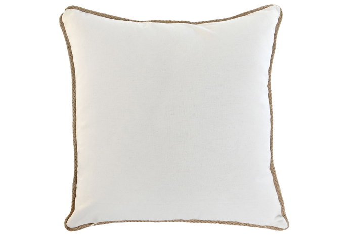 DKD Home Decor Cojín de Algodón Impreso 45x5x45 cm Pack de 2