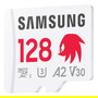 Samsung MB-MD128S Tarjeta microSDXC 128GB UHS-I U3 Clase 10 180MB/s Read 130MB/s Write 4K UHD con Adaptador SD