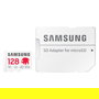 Samsung MB-MD128S Tarjeta microSDXC 128GB UHS-I U3 Clase 10 180MB/s Read 130MB/s Write 4K UHD con Adaptador SD